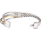 14K Two-Toned Diamond Bracelet