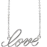 Necklace "Love"