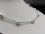 Fresh Water Pearl Station Necklace